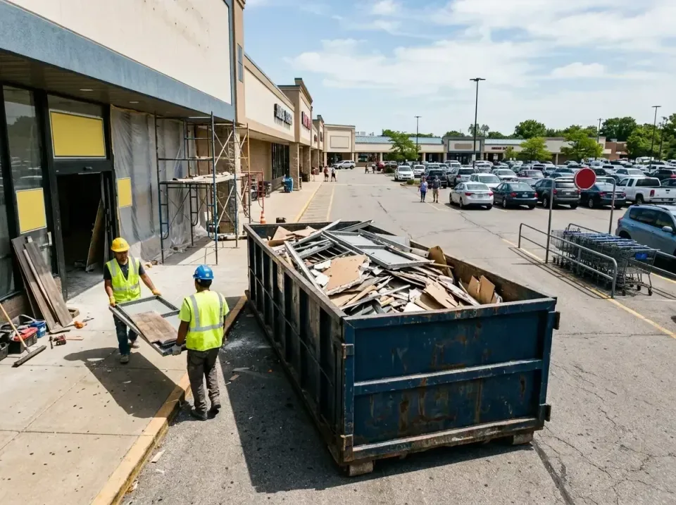 retail-store-renovation-debris-003 — frequently asked questions, Roll-off Dumpster Rentals in Darnestown, MD